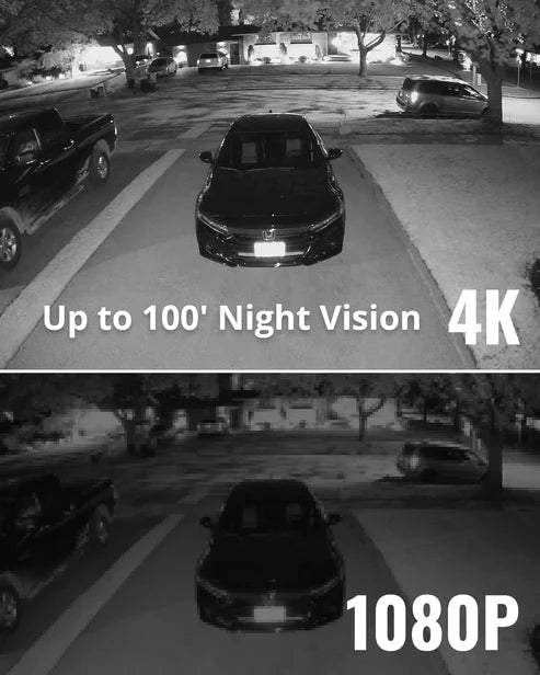 Defender 4K Vision Ultra HD Wired 8 Channel DVR Security System with 8 Cameras (Certified Open Box)