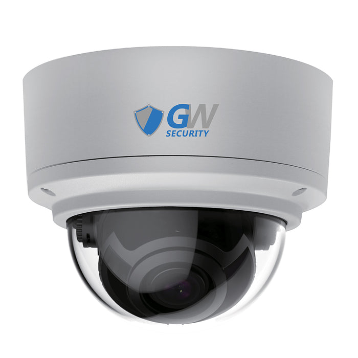 GW Security 16 Channel NVR Security Camera System with 12 * 8MP IP Dome 2.8mm Fixed Lens Camera, 15 AI Smart Functions, Human Detection, Built-In Microphone, PoE