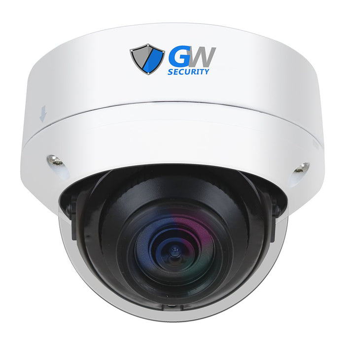 GW Security 8 Channel NVR Security Camera System with 4 * 8MP IP Bullet 3.6mm Fixed Lens Camera, Face Recognition, Human & Vehicle Detection, Built-in Mic, PoE