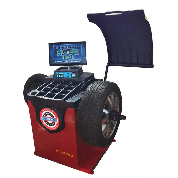 Katool KT-T810 & KT-B750 Tire Changer & Wheel Balancer Combo w/ adaptors