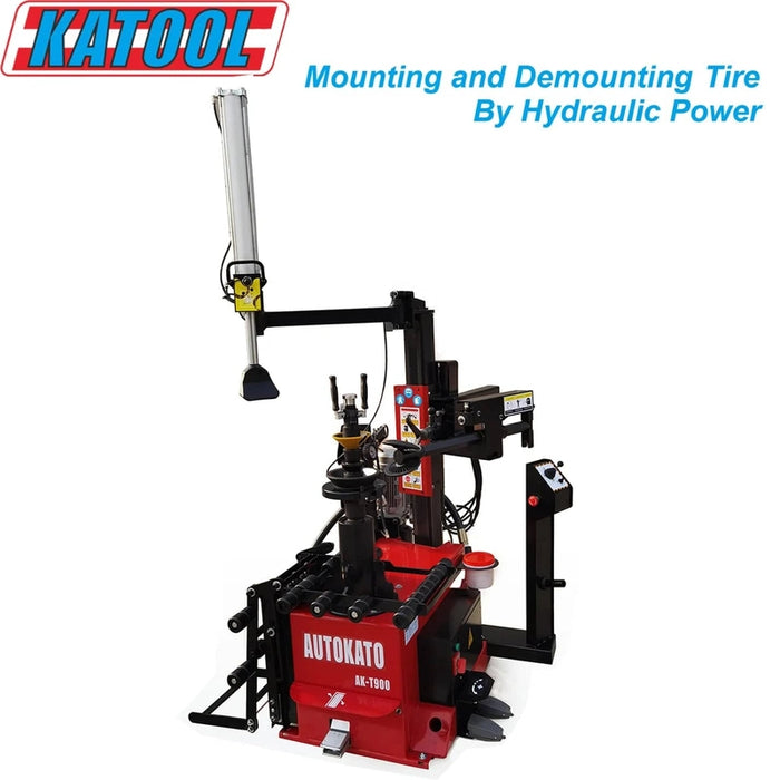Katool KT-T900 & KT-B760 Tire Changer & Wheel Balancer Combo w/ adaptors