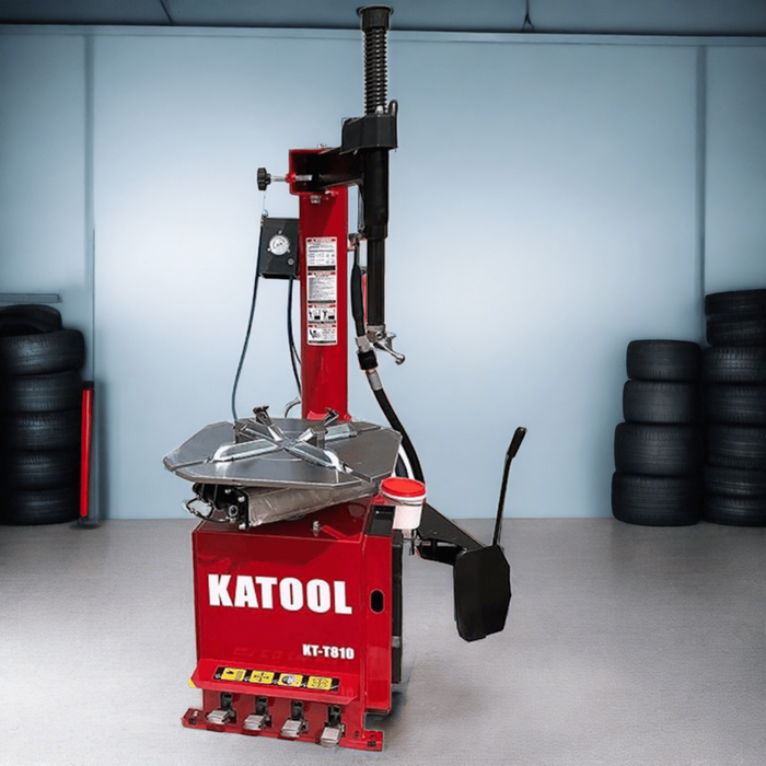 Katool KT-T810 & KT-B750 Tire Changer & Wheel Balancer Combo w/ adaptors