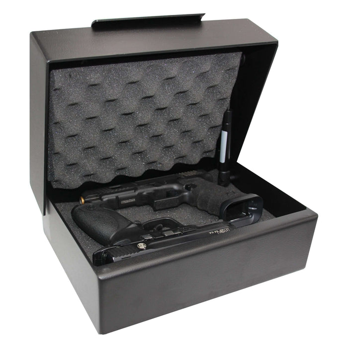 V-Line Tactical Heavy Duty Large Capacity Handgun Safe With Heavy Duty Lock Cover