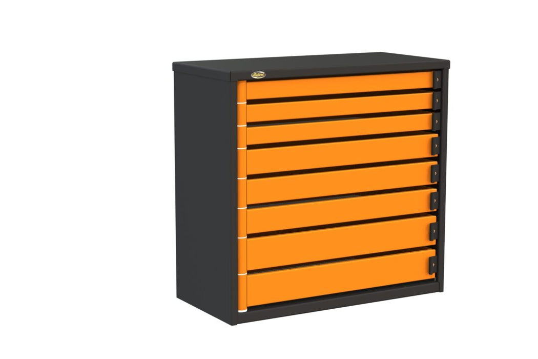 Swivel Service Body / Van Tool Box - 36" W x 34" H, 8 drawers