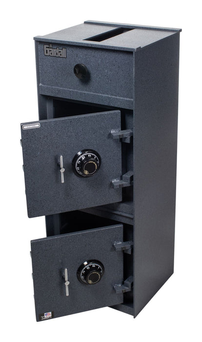 Gardall RC1237CC- B-Rated Double Door Deposit Safe, Rotary Top Load