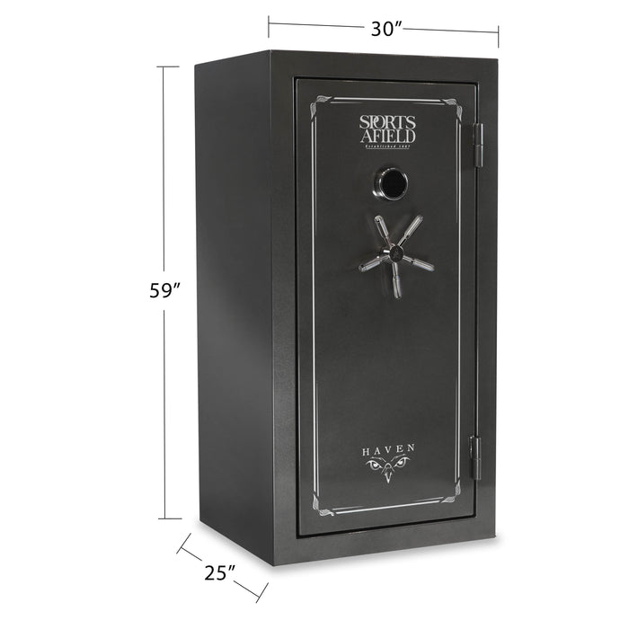 Haven 36-Gun Fire and Waterproof Electronic Lock Gun Safe - SA5930HX