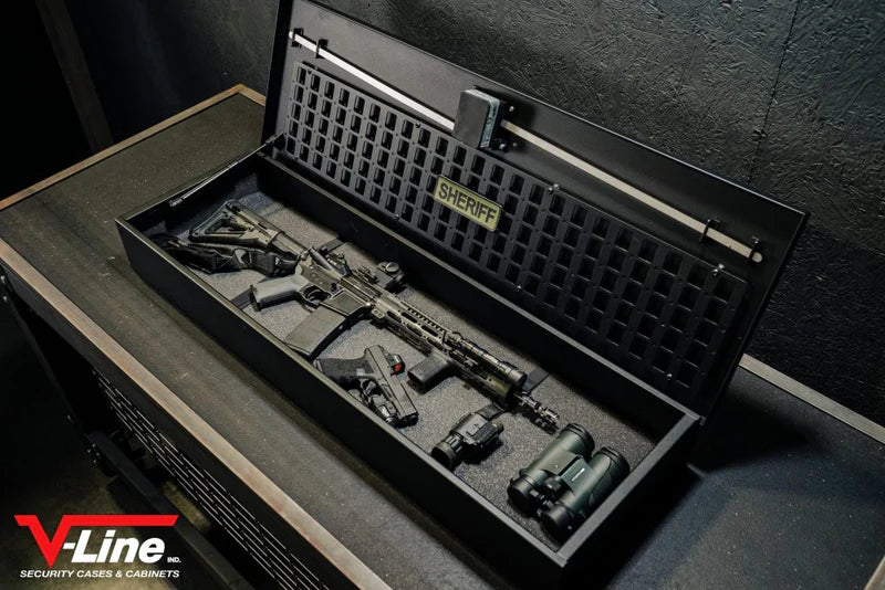 V-Line Shotgun, Rifle, Tactical (SRT) Vault - 43145-SG-FBLK