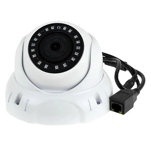 GW Security 32 Channel NVR Security Camera System with 24 * 5MP IP Turret 2.8mm Fixed Lens Camera, Human Detection, Built-In Microphone, PoE