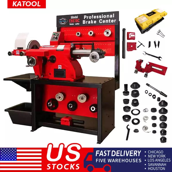 Katool C9270  Brake Lathe CNC Wheel Cutting Brake Disc Repair Lathe Machine